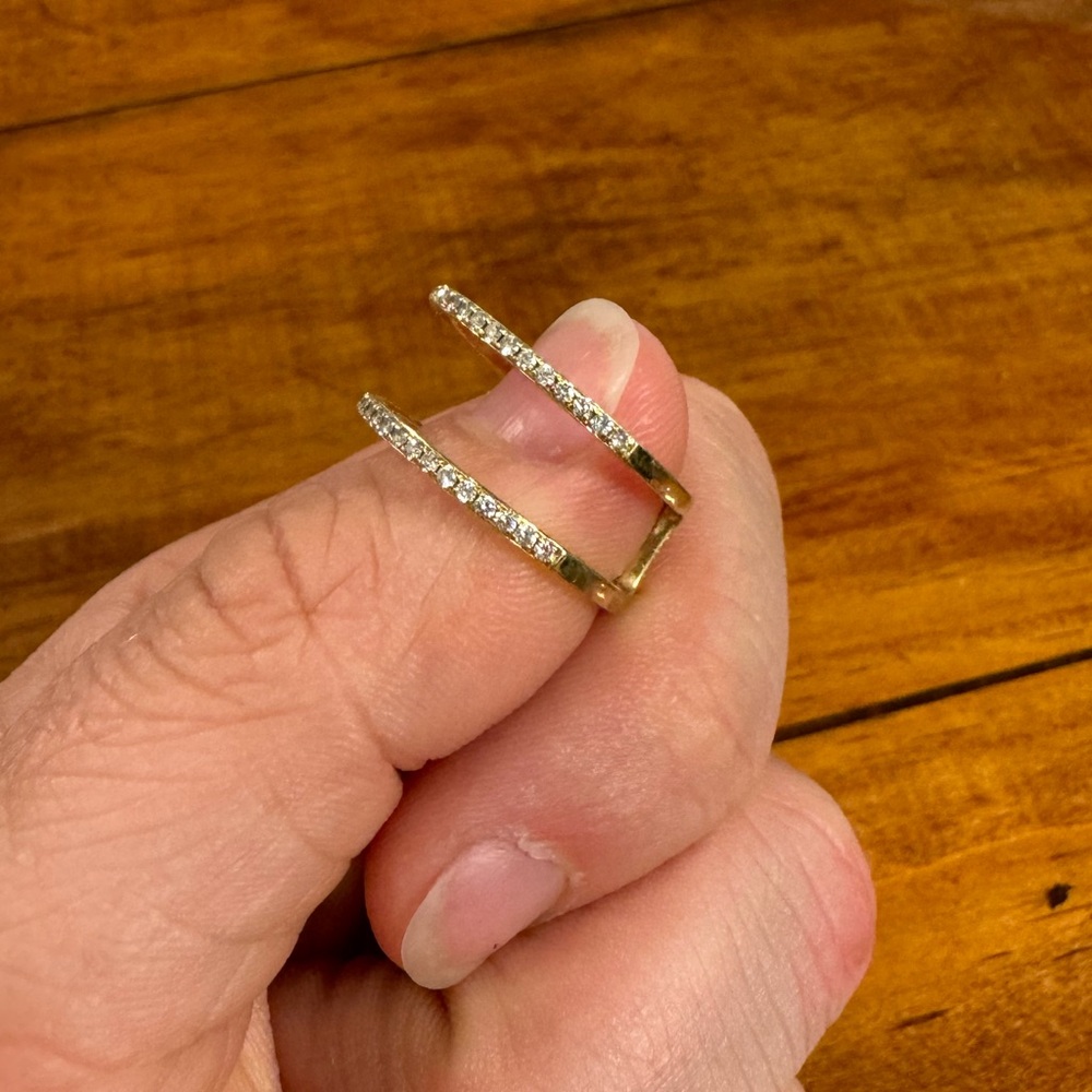 Double Band Ef Collection Ring - image 2